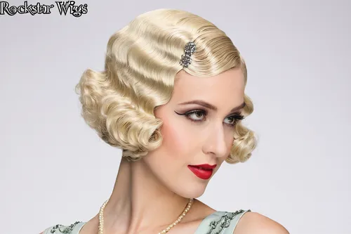 vintage woman,miss circassian,art deco woman,vintage women,vintage makeup,vintage girl,lace wig,pixie-bob,twenties women,blonde woman,pin up,50's style,rockabilly style,victorian lady,pin ups,vintage style,dita,image editing,pin-up,artificial hair integrations,Illustration,Realistic Fantasy,Realistic Fantasy 31