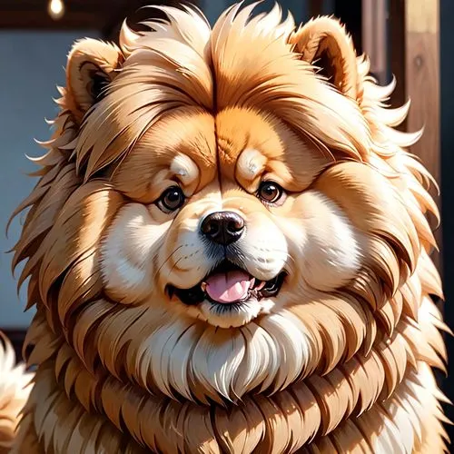 chow-chow,chow chow,tibetan mastiff,tibetan spaniel,lion,lion head,pekingese,chinese imperial dog,korean mastiff,forest king lion,eurasier,skeezy lion,lion number,pomeranian,male lion,long-haired hihuahua,german spitz,dog breed,dog illustration,little lion,Anime,Anime,General