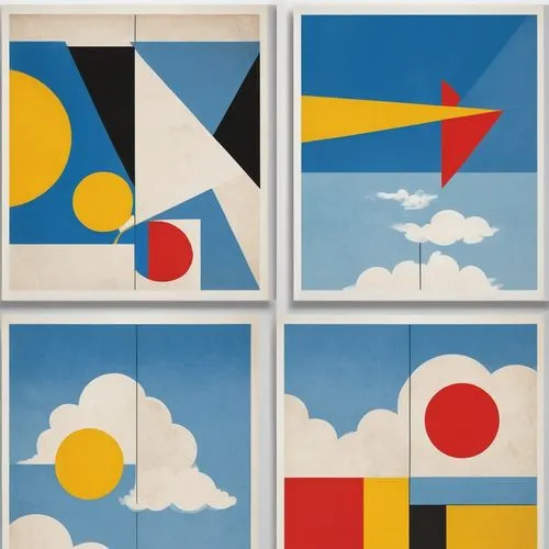 weather flags,memphis shapes,three primary colors,matruschka,racing flags,woodblock prints,mondrian,flags,abstract shapes,japanese icons,world flag,cool pop art,iconset,traffic light phases,abstract retro,roy lichtenstein,andy warhol,vintage art,modern pop art,warhol,Art,Artistic Painting,Artistic Painting 43