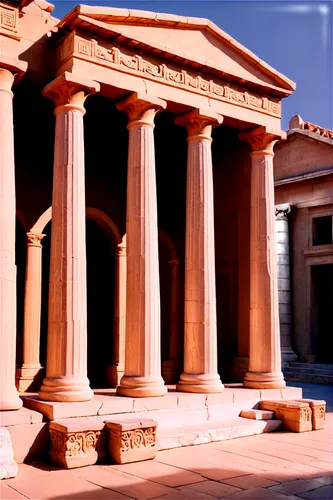 doric columns,greek temple,peristyle,erechtheion,treasury,columns,zappeion,capitolium,palladian,neoclassical,three pillars,egyptian temple,colonnaded,pediment,columned,pillars,roman temple,the parthenon,cenotaphs,agrigento,Unique,3D,Clay