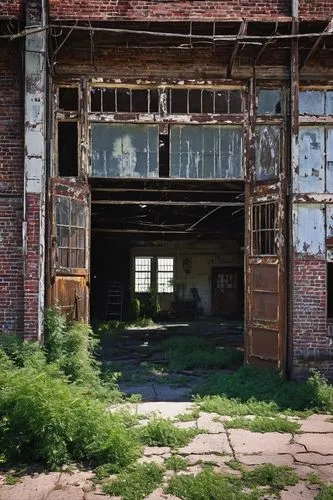 old factory building,abandoned factory,old factory,abandoned building,derelict,brownfields,factory hall,brownfield,industrial hall,warehouse,brickyards,empty factory,industrial ruin,abandoned places,lost place,delapidated,dilapidated building,luxury decay,dilapidated,warehouses,Conceptual Art,Oil color,Oil Color 01