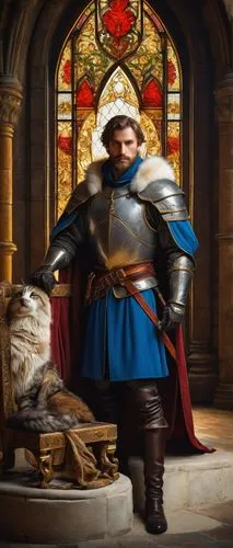 castleguard,king david,dwarf sundheim,conquistador,st. bernard,king caudata,tudor,the roman centurion,paladin,crusader,roman soldier,tyrion lannister,east-european shepherd,prejmer,medieval,joan of arc,guard,king arthur,saint ildefonso,dwarf,Illustration,Retro,Retro 11