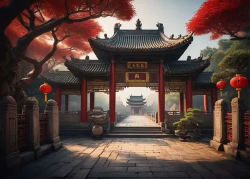 qibao,wudang,buddhist temple,hanging temple,hall of supreme harmony,asian architecture,qingcheng,white temple,victory gate,jingshan,hengdian,sanshui,dojo,shuozhou,wenhao,qufu,tianxia,chaozhou,baoqing,oriental lantern,Art,Classical Oil Painting,Classical Oil Painting 09