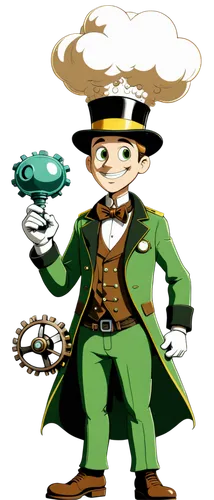 hatter,watchmaker,magician,toymaker,clockmaker,brunel,gyakuten,bellboy,drosselmeyer,flambard,the magician,ringmaster,saidou,conductor,conjuror,layton,stroheim,shigehiro,psychokinesis,astrologer,Conceptual Art,Fantasy,Fantasy 25