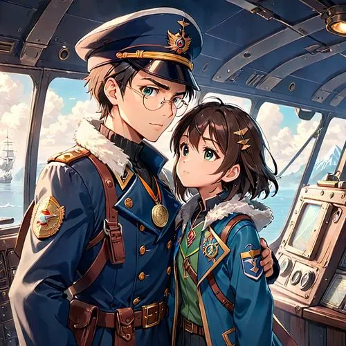 couple kissing,at sea,protected cruiser,train ride,euphonium,hiyayakko,training ship,sailors,ferry,ship travel,seafaring,sea scouts,sea sailing ship,sea fantasy,open sea,sailing ship,nagasaki,ship,hon