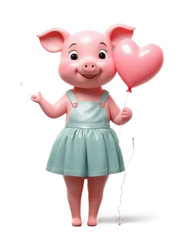 heart balloon with string,kawaii pig,piglet,heart clipart,pig,valentine clip art,lucky pig,valentine balloons,piggybank,swine,piggy,heart pink,valentine's day clip art,suckling pig,pork,domestic pig,cute cartoon image,cute cartoon character,agnes,piggy bank,Illustration,Japanese style,Japanese Style 08