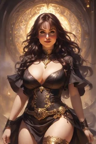 yavana,mervat,liliana,sorceress,fantasy woman,celtic queen,Digital Art,Impressionism