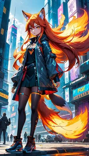 firefox,mozilla,fire poi,fire background,asuka langley soryu,flame spirit,yang,kitsune,fire devil,fire angel,fiery,explosion,shinjuku,fire siren,saganaki,phoenix,fox,redfox,fire lily,anime japanese clothing,Anime,Anime,General