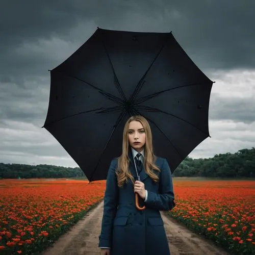 little girl with umbrella,umbrella,girl in flowers,brolly,lily-rose melody depp,conceptual photography,Photography,Documentary Photography,Documentary Photography 30