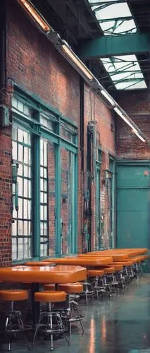 warehouse,factory hall,empty factory,industrial hall,manufactory,retro diner,trainshed,warehouses,usine,officine,coffeehouses,abandoned factory,brewhouse,music instruments on table,concert venue,girders,warehousing,printworks,turnstiles,brewpub,Conceptual Art,Sci-Fi,Sci-Fi 29