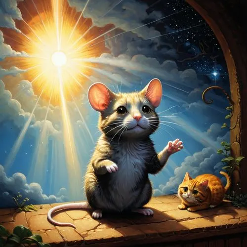 ratliffe,tikus,tittlemouse,mousie,hamtaro,lab mouse icon,Illustration,Realistic Fantasy,Realistic Fantasy 18