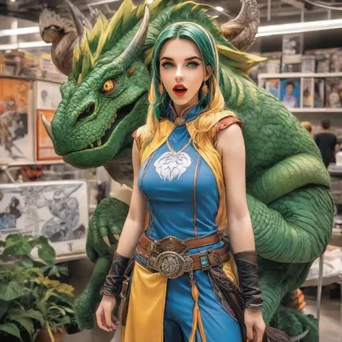 dragonja,dragoncon,saphira,vondra,serpentor,dragon of earth,alara,moondragon,wondercon,comicon,repulsa,comiccon,eldena,inara,fantasy woman,mera,cosplay image,amazona,siara,scylla,Digital Art,Comic