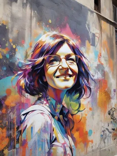 streetart,grafite,graffiti art,street art,adnate,welin,urban street art,a girl's smile,pacitti,grafitti,rone,street artist,sonrisa,bunel,graffiti,graffitti,boschi,enid,urban art,emic,Digital Art,Impressionism