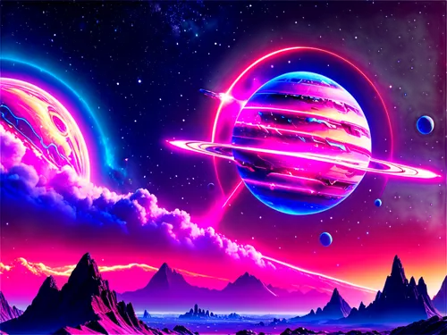 alien planet,planets,spaceland,alien world,saturnrings,planet alien sky,retro background,futuristic landscape,planet eart,planetout,3d background,planet,gas planet,cartoon video game background,intergalactic,planetary,starscape,galactic,fire planet,outer space,Conceptual Art,Sci-Fi,Sci-Fi 28