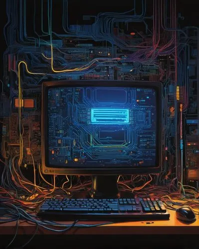 computer art,motherboard,computer,computer workstation,cyberspace,desktop computer,circuit board,circuitry,the computer screen,computer screen,computer system,mother board,graphic card,fractal design,processor,cyber,laptop screen,computer icon,barebone computer,desktop,Conceptual Art,Oil color,Oil Color 04