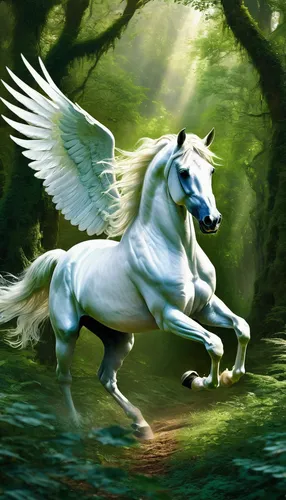 pegasus,a white horse,unicorn background,white horse,white horses,albino horse,arabian horse,unicorn,unicorn art,dream horse,pegaso iberia,horse running,fantasy picture,mythical creature,constellation unicorn,golden unicorn,galloping,equine,mythical creatures,gryphon,Conceptual Art,Fantasy,Fantasy 05