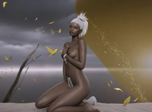 ororo,derivable,oshun,dryad,immortelle,aurum,naiad,inviolate,earthstar,pollina,dryads,sylphs,animist,faerie,yellow skin,dark elf,enrobed,pollinate,biophilia,eve,Photography,General,Realistic