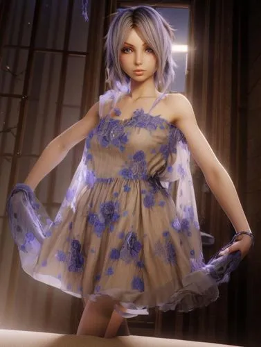 a girl in a dress,dress doll,doll dress,see-through clothing,blue dress,cocktail dress,vanessa (butterfly),piko,party dress,fashion doll,torn dress,twirling,winterblueher,sapphire,the girl in nightie,winter dress,model doll,ballerina,nightgown,precious lilac