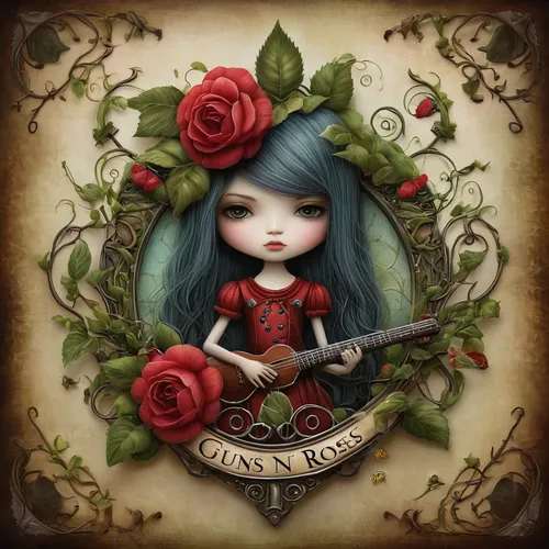 porcelain rose,hedge rose,wild rose,artist doll,eglantine,painter doll,rosa 'the fairy,prickly rose,red rose,wild roses,wooden doll,rosebushes,marionette,arrow rose,digiscrap,rosehips,fairy tale character,winter rose,landscape rose,maiden anemone,Illustration,Abstract Fantasy,Abstract Fantasy 06