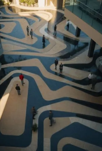 labyrinths,getty centre,labyrinthine,safdie,segerstrom,interlace,mazes,kaust,terrazzo,maze,getty,pathfinding,difc,landscape designers sydney,champalimaud,walkways,brasilia,lingotto,sfmoma,biopolis