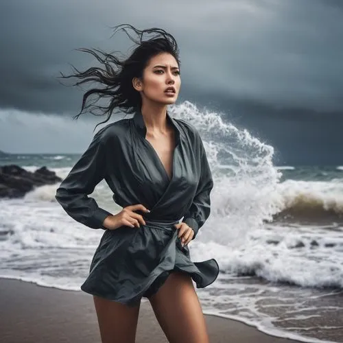 jinglei,beach background,windswept,stormy,haiyan,windblown,sea storm,quyen,nayantara,the wind from the sea,nayan,storm,thuy,gautami,maryan,janina,sunidhi,asian woman,vietnamese woman,stormier,Photography,Documentary Photography,Documentary Photography 23