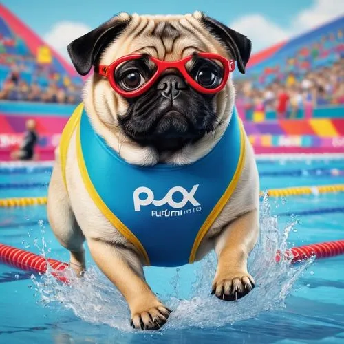 pug,pugs,puga,poolman,puopolo,puggy,swimming goggles,locog,pugsley,dog in the water,pugnacious,goggle,water polo,female swimmer,waterpolo,backstroker,dug-out pool,pool water,pugno,puxi,Photography,General,Fantasy