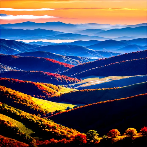 blue ridge mountains,autumn mountains,beech mountains,fall landscape,mountain landscape,mountainous landscape,great smoky mountains,autumn landscape,mountain sunrise,shenandoah valley,mountain scene,landscape background,the landscape of the mountains,mountain valleys,panoramic landscape,yellow mountains,high landscape,landscape red,nature landscape,tennessee,Unique,Paper Cuts,Paper Cuts 08