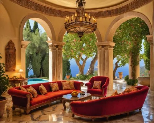 luxury home interior,amanresorts,morocco,moroccan pattern,interior decor,riad,masseria,mahdavi,chaise lounge,breakfast room,sitting room,dorne,loggia,luxury property,alcove,marocco,lobby,opulently,hala sultan tekke,patio furniture,Art,Artistic Painting,Artistic Painting 32