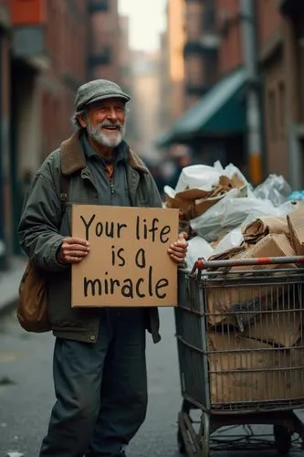 miracles,miracle,economic miracle,panhandler,panhandling,panhandlers,homeless man,the meaning of life,meaning of life,charitable,uncharitable,miraculously,lifegift,miracoli,parable,lifehacker,unkindness,mendicants,lifecare,mendicant