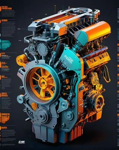 car engine,mercedes engine,race car engine,internal-combustion engine,engine,super charged engine,Unique,Design,Infographics