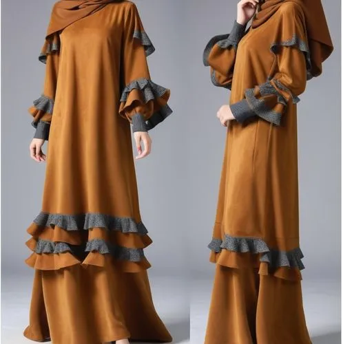 abayas,abaya,brown fabric,kurung,kaftan,caftan,Photography,General,Realistic