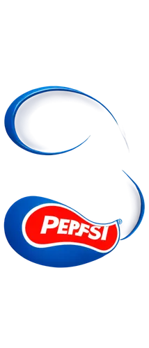 Pepsi logo, blue and red colors, circular shape, swirl design, 3D effect, metallic material, glossy texture, central composition, close-up shot, soft focus, warm lighting, high contrast.,pepsu,pepsi,p