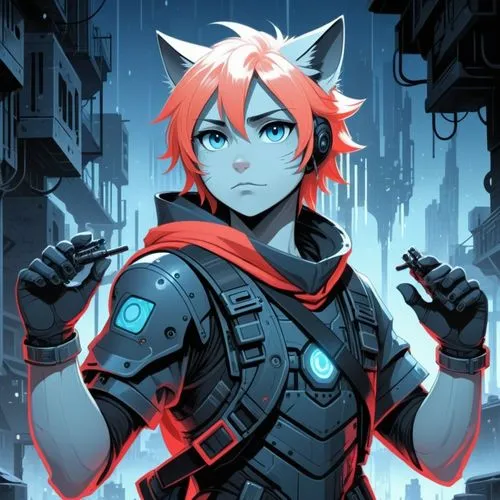 celldweller,kawamori,tora,cyberian,naruko,miqdad,Conceptual Art,Oil color,Oil Color 13