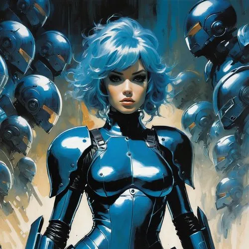 motoko,cortana,gantz,palmiotti,domino,tsuneo,Conceptual Art,Fantasy,Fantasy 10