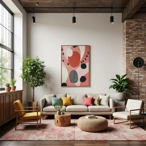 modern decor,mid century modern,contemporary decor,living room,interior design,sitting room,loft,interior decor,livingroom,apartment lounge,danish furniture,airbnb icon,decor,boho art style,wall decor,mid century,interior decoration,interiors,berkus,scandinavian style