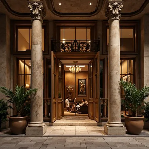 lobby,entryway,amanresorts,hotel lobby,foyer,entryways,luxury bathroom,luxury hotel,entrance hall,hallway,cochere,entranceway,entranceways,neoclassical,gleneagles hotel,luxury home interior,enfilade,pillars,nemacolin,claridges