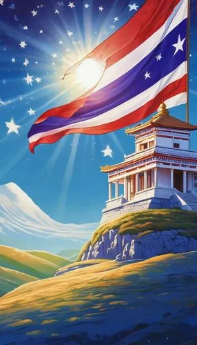 cambodia,laos,liberia,flag of cuba,hd flag,thai,thailand,thailad,danang,bánh rán,mekong,phuket province,myanmar,vietnam,thai temple,inle lake,theravada buddhism,viet nam,honolulu,liberty enlightening the world,Illustration,Realistic Fantasy,Realistic Fantasy 20