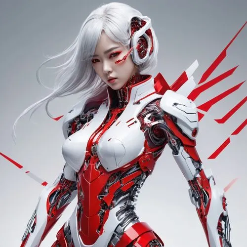 zhixue,kazumi,netease,vayne,fiora,white and red,cyberangels,amaterasu,khora,auditore,liora,cybernetic,mediana,labrys,sakamaki,lezha,ekatarina,eldar,fembot,cyberian,Conceptual Art,Sci-Fi,Sci-Fi 03