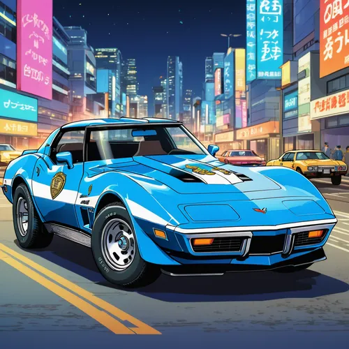 porsche 914,mazda rx-7,datsun/nissan z-car,chevrolet corvette,de tomaso pantera,corvette,chevrolet camaro,camaro,porsche 914-6 gt,triumph gt6,lancia stratos,70's icon,lotus europa,amc amx,yenko camaro,pontiac firebird,3d car wallpaper,opel gt,alpine a310,retro car,Illustration,Japanese style,Japanese Style 03