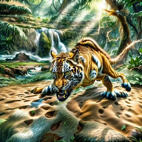 bengal tiger,chestnut tiger,a tiger,king of the jungle,asian tiger,forest king lion,royal tiger,tiger,tiger png,tigers,tiger cub,tiger cat,young tiger,fantasy picture,world digital painting,bengalenuhu,fantasy art,siberian tiger,sumatran tiger,wild cat