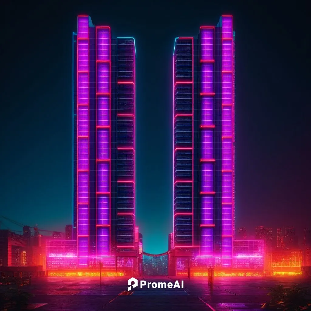 TRON,urban towers,electric tower,polara,synth,monumentos,monoliths,Conceptual Art,Sci-Fi,Sci-Fi 26