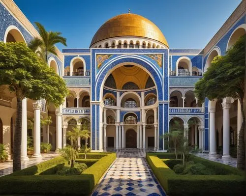 mamounia,morocco,tunis,zanzibar,moorish,islamic architectural,riad,andalus,king abdullah i mosque,maroc,umayyad palace,tetouan,qasr al watan,djerba,marocco,al nahyan grand mosque,khorramshahi,grand mosque,tunisie,mosque hassan,Art,Artistic Painting,Artistic Painting 39