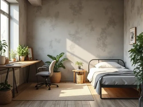 bedroom,modern room,danish room,apartment,an apartment,guest room,home corner,morning light,bedroom window,roominess,bedrooms,shared apartment,floral mockup,kamar,modern decor,one room,abandoned room,home interior,hallway space,livingroom,Photography,General,Realistic