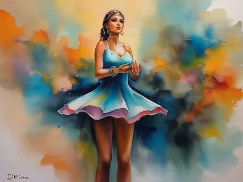 girl in a long dress,ballerina girl,a girl in a dress,dancer,dance with canvases,oil painting on canvas,fabric painting,art painting,oil painting,ballet dancer,majorette (dancer),little girl twirling,