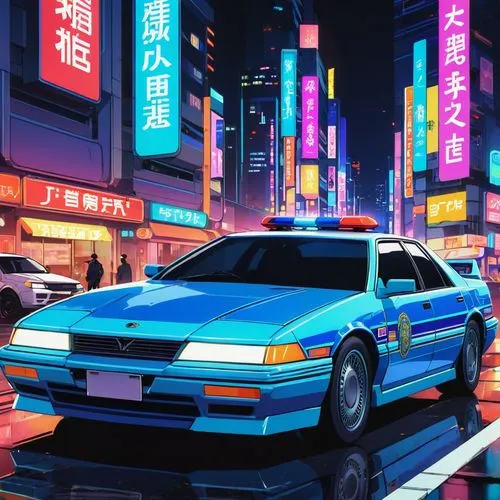 crx,tokyo city,80's design,tokyo,wanganella,tokio,Illustration,Japanese style,Japanese Style 03