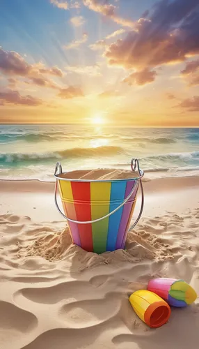 pot of gold background,beach furniture,beach ball,sand bucket,beach background,rainbow pencil background,colorful background,rainbow background,beach chair,background colorful,summer background,summer clip art,beach chairs,colorful foil background,dream beach,beach landscape,beautiful beach,beach scenery,colorful water,deckchair,Illustration,Japanese style,Japanese Style 19