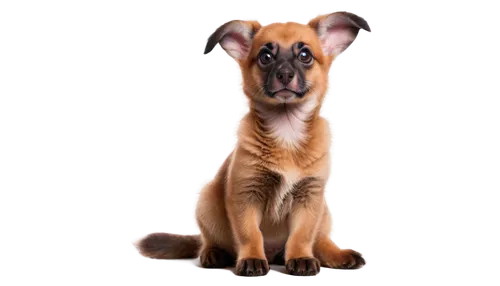 Short legs, long body, brown fur, floppy ears, cute face, big eyes, black nose, tongue out, sitting, playful pose, soft focus, warm lighting, shallow depth of field, 3/4 composition, realistic texture