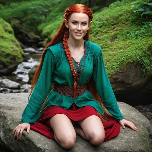 elvish,celtic queen,ruadh,elven,tuatha,celtic woman,Photography,General,Realistic