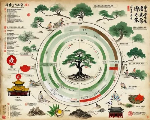 traditional chinese medicine,dharma wheel,chinese medicine,the japanese tree,qi gong,i ching,bodhi tree,qi-gong,tree of life,family tree,traditional chinese,silk tree,chinese horoscope,feng shui,permaculture,zui quan,bagua,baguazhang,theravada buddhism,sacred fig,Unique,Design,Infographics