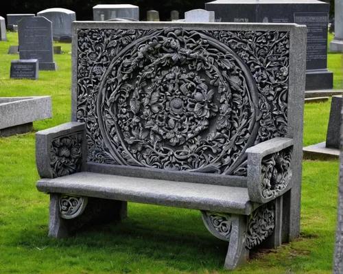 bench-carved-stones-cemetery-257360,grave arrangement,viking grave,headstone,gravestones,celtic cross,children's grave,gravestone,grave stones,tombstone,resting place,tombstones,ornamental stones,hunt